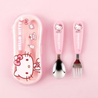 [산리오] 큐티 스푼포크 케이스세트-마이멜로디