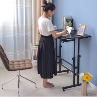 [혜싱라] 높이 조절 컴퓨터 책상 스탠딩테이블 3컬러