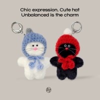 앙고라 모자 김테오키링 2color 인형 열쇠고리 백참