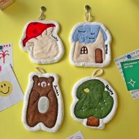 스윗홈 핸드타월 4type 귀여운 주방 걸이