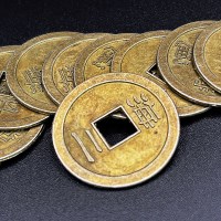 옛날 동전 엽전 꾸러미 상평통보 외국인 선물 구화폐 근대주화 기념 