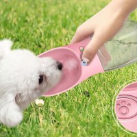 더욱 편리한 산책 강아지 물통 휴대용 간식통
