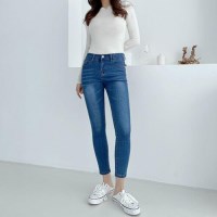 빅사이즈 스판 스키니진 플렌타