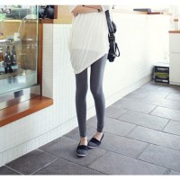 여자레깅스 5컬러 1P 9부 면스판 기본 무지 타이즈