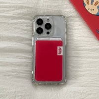 베이직 컬러 라벨 [맥세이프 투명 카드지갑]