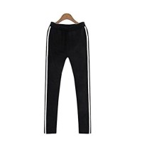 옆 두툼한 여자 투라인 바지 밍크털 트레이닝 레깅스