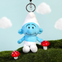 개구쟁이 스머프 그냥 스머프 키링 인형 9cm