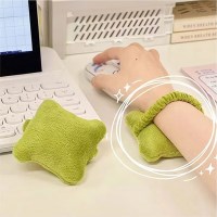 편안한 베개 모양 손목 쿠션