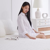 베네베딩 100% 순면 누빔 침대 패드