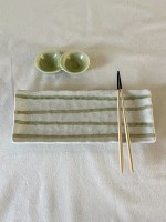 요니 긴사각 접시