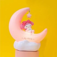 [산리오] 마이멜로디 초승달 피규어 무드등 수유등