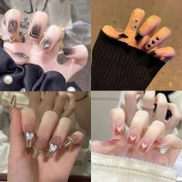 네일팁 파츠네일팁 셀프네일팁 붙이는 셀프 파츠 10종