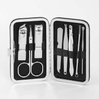네일컷 손톱깎이 네일케어 손톱깎이 세트 블랙 8종