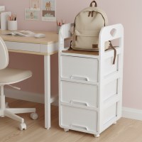 히키스 공부방 사무실 무빙 가방 트롤리 서랍 잠금 이동식 수납장 HT