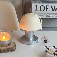 [빅사이즈] 미드센추리 머쉬룸 인테리어 캔들 향초 집들이 선물