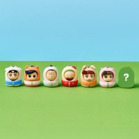 [짱구는못말려] 침낭 피규어 키링 7종(랜덤)