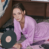 [GIFT BOX] 댑 레코딩나잇 소프텐션 잠옷세트 여성용_GPJ17373