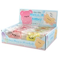 12개 조선문방구 아이스곰 말랑이 스퀴시 촉감놀이 1박스