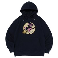 [HALLOWEEN EDITION] FLYING BROOMSTICK HOOD (NAVY)