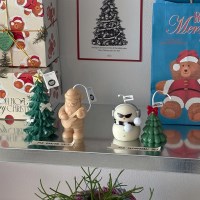 [산타박스포장] 크리스마스 캔들 향초 선물 세트