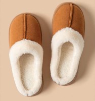 보온솜털 털신발 반슬리퍼 기모패딩 털 슬리퍼 실내화 실외화