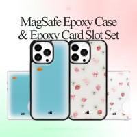 [SET] 맥세이프 에폭시 카드지갑+케이스 모음전-8TYPE