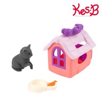 [캐스비]플레이 미니펫하우스 고양이(2962)