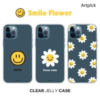 스마일플라워 투명젤리 케이스 아이폰17 시리즈