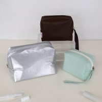 소프트 스퀘어 화장품 파우치 3 Sizes