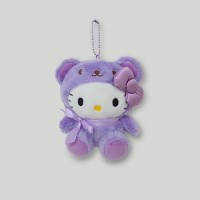 헬로키티 레트로 베어 키링 (퍼플)