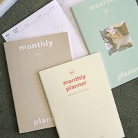 오첵 2026 날짜형 먼슬리플래너 A4