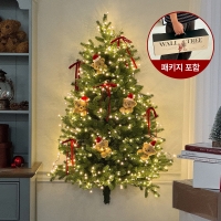 산타 테디베어 크리스마스 벽트리 미니트리 트리 오브제 풀세트 90cm
