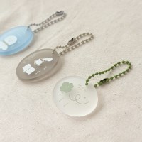 [산뽀]반투명아크릴키링