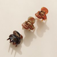 바이데이지 프랑스 마이크로 프린팅 집게핀 Bh0968