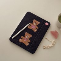 love teddy stitch 디자인 [아이패드 케이스]