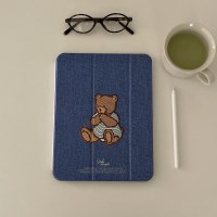 teddy in denim 디자인 [아이패드 케이스]