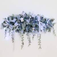 크리스마스 장식 가랜드 센터피스 LED 비취솔 80cm 데코 소품