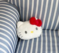 산리오 키티 헬로키티 얼굴 쿠션 인형
