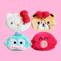 산리오 리버시블 양면 파우치 키티 타이니참 한교동 사유리