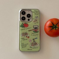 favorite tomato pasta 디자인 [실버 에폭시 범퍼케이스]