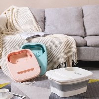 휴대용 접이식 족욕기 습식 족욕 대야