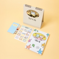 [수키도키] 2026 다이어리 달력 시즌그리팅 세트