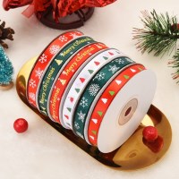 크리스마스 포장리본 트리 오너먼트 리본끈 선물포장 장식