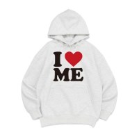 [후드티 아이러브]오버핏 가을 겨울 홈웨어 잠옷 커플티 생일 웃긴선