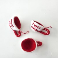 크리스마스 양모 컵 오너먼트&키링