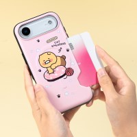 카카오프렌즈 춘식이 데일리 투카드 맥세이프 범퍼 케이스 아이폰 17