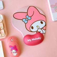 [1+1/2개]산리오캐릭터즈 젤리빈 마우스 손목보호패드