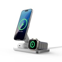 파우트 애플워치 아이폰 3in1 맥세이프 무선충전기 HANDS7