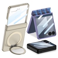 갤럭시 플립7 맥세이프 스탠딩 마그네틱 힌지보호 케이스