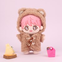 아이돌룩 동물 떡볶이 코트 15cm 아이돌 인형옷
